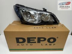 HONDA CİVİC FD6 2007-2009 MAKYAJSIZ KASA FAR LAMBASI SAĞ SEDAN (XENONSUZ TİP-SAĞ FAR-DEPO MARKA)