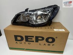 HONDA CİVİC FD6 2007-2009 MAKYAJSIZ KASA FAR LAMBASI SOL SEDAN (XENONSUZ TİP-SOL FAR-DEPO MARKA)