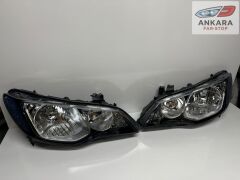 HONDA CİVİC FD6 2007-2009 MAKYAJSIZ KASA FAR LAMBASI SAĞ-SOL TAKIM SEDAN (XENONSUZ TİP-2 FAR)