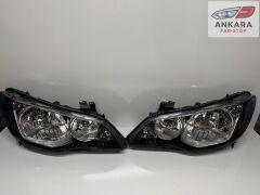 HONDA CİVİC FD6 2007-2009 MAKYAJSIZ KASA FAR LAMBASI SAĞ-SOL TAKIM SEDAN (XENONSUZ TİP-2 FAR)