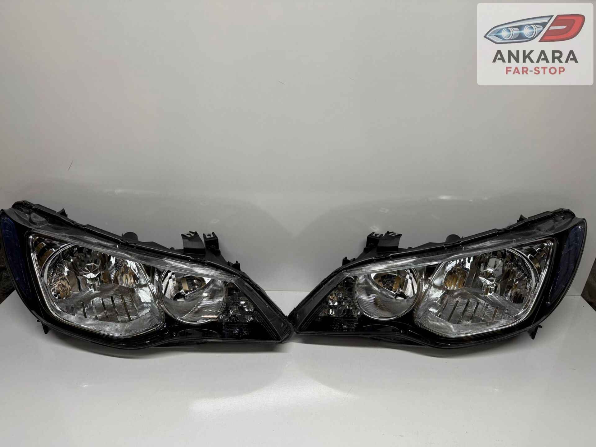 HONDA CİVİC FD6 2007-2009 MAKYAJSIZ KASA FAR LAMBASI SAĞ-SOL TAKIM SEDAN (XENONSUZ TİP-2 FAR)