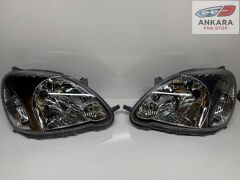 TOYOTA YARİS 2003 - 2005 FAR LAMBASI SAĞ-SOL TAKIM (SAĞ-SOL TAKIM-2 FAR)