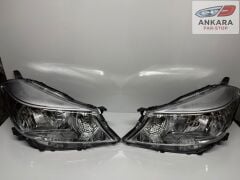 TOYOTA YARİS 2012 - 2014 FAR LAMBASI SAĞ-SOL TAKIM (SAĞ-SOL TAKIM-2 FAR)