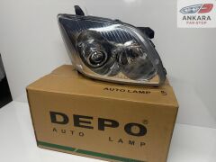 TOYOTA AVENSİS 2003 - 2005 SAĞ FAR LAMBASI (SAĞ FAR - DEPO MARKA)