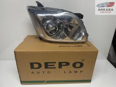 TOYOTA AVENSİS 2003 - 2005 SAĞ FAR LAMBASI (SAĞ FAR - DEPO MARKA)