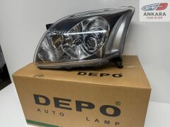 TOYOTA AVENSİS 2003 - 2005 SOL FAR LAMBASI (SOL FAR - DEPO MARKA)