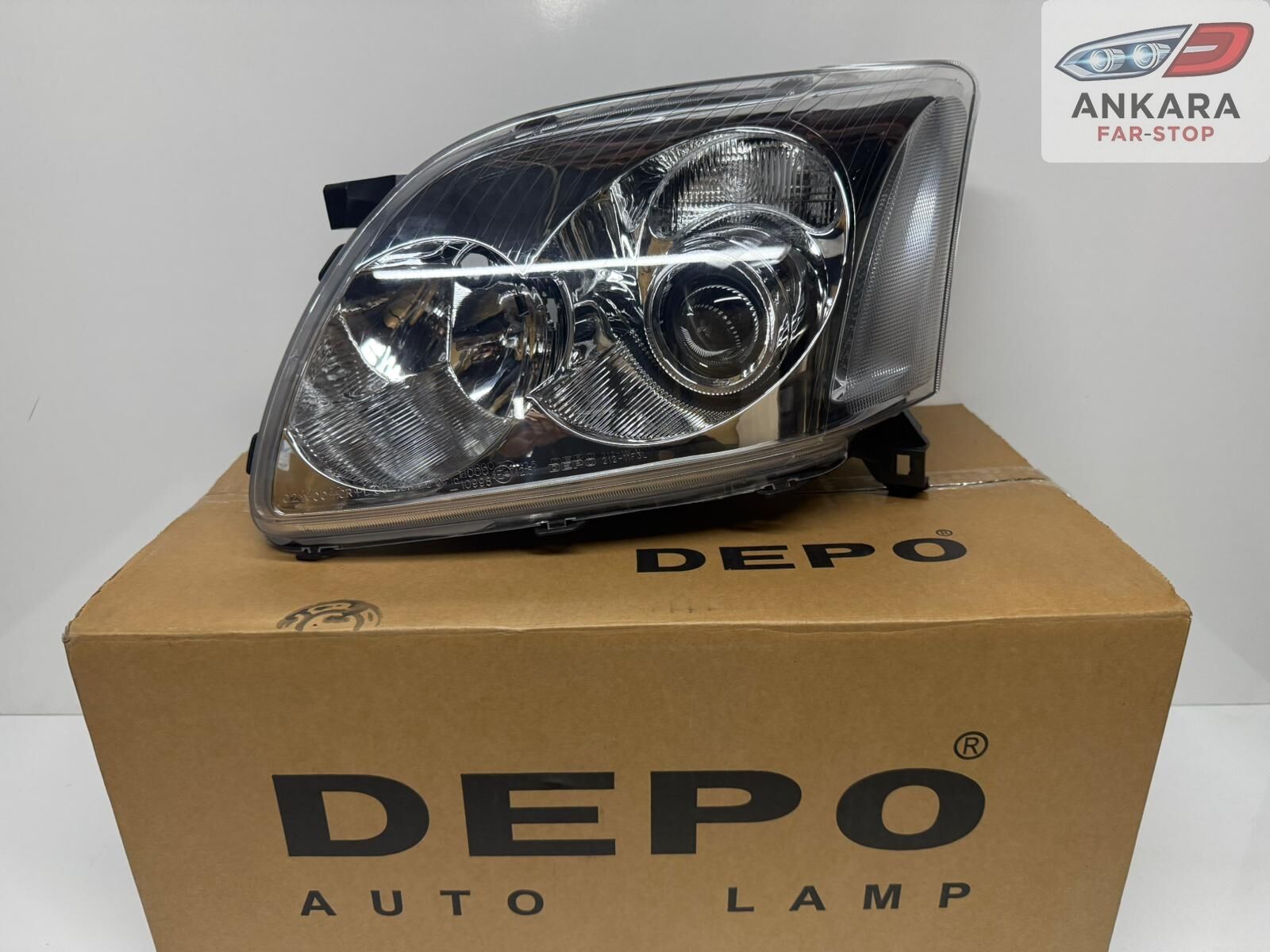 TOYOTA AVENSİS 2003 - 2005 SOL FAR LAMBASI (SOL FAR - DEPO MARKA)