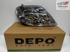 TOYOTA COROLLA 2002 - 2006 SEDAN FAR LAMBASI SAĞ (SEDAN SOL KASA - SAĞ FAR - DEPO MARKA)