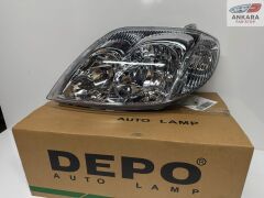 TOYOTA COROLLA 2002 - 2006 SEDAN FAR LAMBASI SOL (SEDAN SOL KASA - SOL FAR - DEPO MARKA)