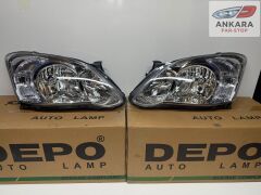 TOYOTA COROLLA 2004-2006 HB FAR LAMBASI SAĞ-SOL TAKIM (HATCHBACK DAMLA FAR-SAĞ-SOL TAKIM-DEPO)