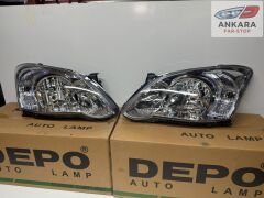 TOYOTA COROLLA 2004-2006 HB FAR LAMBASI SAĞ-SOL TAKIM (HATCHBACK DAMLA FAR-SAĞ-SOL TAKIM-DEPO)