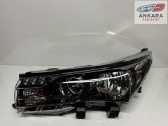TOYOTA COROLLA 2013 - 2015 FAR LAMBASI ÖN SOL ( NİKELAJ FAR KAŞI İLE BİRLİKTE - SOL FAR )