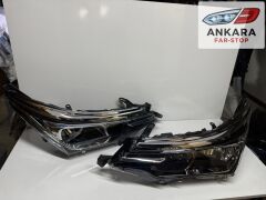 TOYOTA COROLLA 2016-2018 FAR LAMBASI SAĞ-SOL TAKIM (NİKELAJ FAR KAŞI İLE BİRLİKTE-SAĞ-SOL 2 FAR)