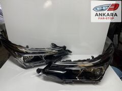 TOYOTA COROLLA 2016-2018 FAR LAMBASI SAĞ-SOL TAKIM (NİKELAJ FAR KAŞI İLE BİRLİKTE-SAĞ-SOL 2 FAR)