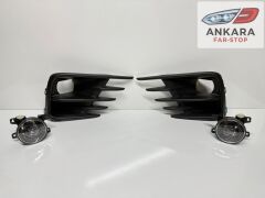 HONDA CİTY 2021 - 2024 SİS LAMBA TAKIMI VE SİS KAPAK TAKIMI (ÖN TAKIM SAĞ - SOL 2 SİS - 2 KAPAK)