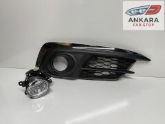 HONDA CİVİC FC5 2016-2019 MAKYAJSIZ SİS LAMBA VE KAPAK TAKIMI ÖN SAĞ (KROM KAPAK+LEDLİ SAĞ ÖN SİS)