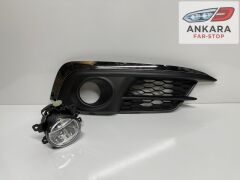 HONDA CİVİC FC5 2016-2019 MAKYAJSIZ SİS LAMBA VE KAPAK TAKIMI ÖN SAĞ (KROM KAPAK+LEDLİ SAĞ ÖN SİS)