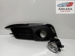 HONDA CİVİC FC5 2016-2019 MAKYAJSIZ SİS LAMBA VE KAPAK TAKIMI ÖN SOL (KROM KAPAK+LEDLİ SOL ÖN SİS)