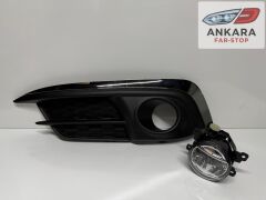 HONDA CİVİC FC5 2016-2019 MAKYAJSIZ SİS LAMBA VE KAPAK TAKIMI ÖN SOL (KROM KAPAK+LEDLİ SOL ÖN SİS)