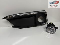 HONDA CİVİC FC5 2019-2021 MAKYAJLI SİS LAMBA VE KAPAK TAKIMI ÖN SOL (KROM KAPAK+LEDLİ SOL ÖN SİS)