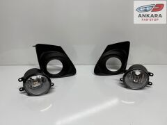 TOYOTA COROLLA 2010-2012 MAKYAJLI KASA SİS LAMBA VE KAPAK TAKIMI (SAĞ-SOL 2 SİS-SAĞ-SOL 2 KAPAK)