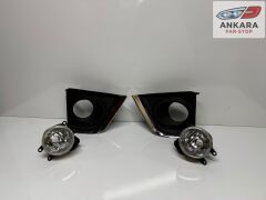 TOYOTA COROLLA 2013 - 2015 SİS LAMBA VE KAPAK TAKIMI (KROM TİP ÖN SAĞ-SOL 2 SİS-SAĞ-SOL 2 KAPAK)