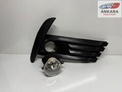 TOYOTA COROLLA 2016-2018 MAKYAJLI KASA SİS LAMBA VE SİS KAPAK ÖN SAĞ (SİYAH ÖN SAĞ SİS VE KAPAK)