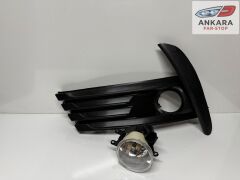 TOYOTA COROLLA 2016-2018 MAKYAJLI KASA SİS LAMBA VE SİS KAPAK ÖN SOL (SİYAH ÖN SOL SİS VE KAPAK)