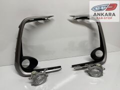 TOYOTA COROLLA 2019-2025 SEDAN SİS LAMBA VE KAPAK TAKIMI (LEDLİ SAĞ-SOL 2 SİS-KOYU GRİ 2 KAPAK)