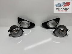 TOYOTA YARİS 2012 - 2014 SİS LAMBA VE KAPAK TAKIMI ÖN (ÖN SAĞ-SOL 2 SİS - ÖN SAĞ-SOL 2 KAPAK)