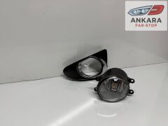 TOYOTA YARİS 2012 - 2014 SİS LAMBA VE KAPAK TAKIMI ÖN SOL (ÖN SOL SİS - ÖN SOL SİS KAPAK)