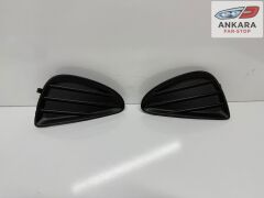 TOYOTA YARİS 2012 - 2014 SİSSİZ TİP SİS KAPAK TAKIMI ÖN ( ÖN SAĞ-SOL 2 KAPAK - SİSSİZ TİP KAPAK )