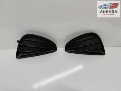 TOYOTA YARİS 2012 - 2014 SİSSİZ TİP SİS KAPAK TAKIMI ÖN ( ÖN SAĞ-SOL 2 KAPAK - SİSSİZ TİP KAPAK )