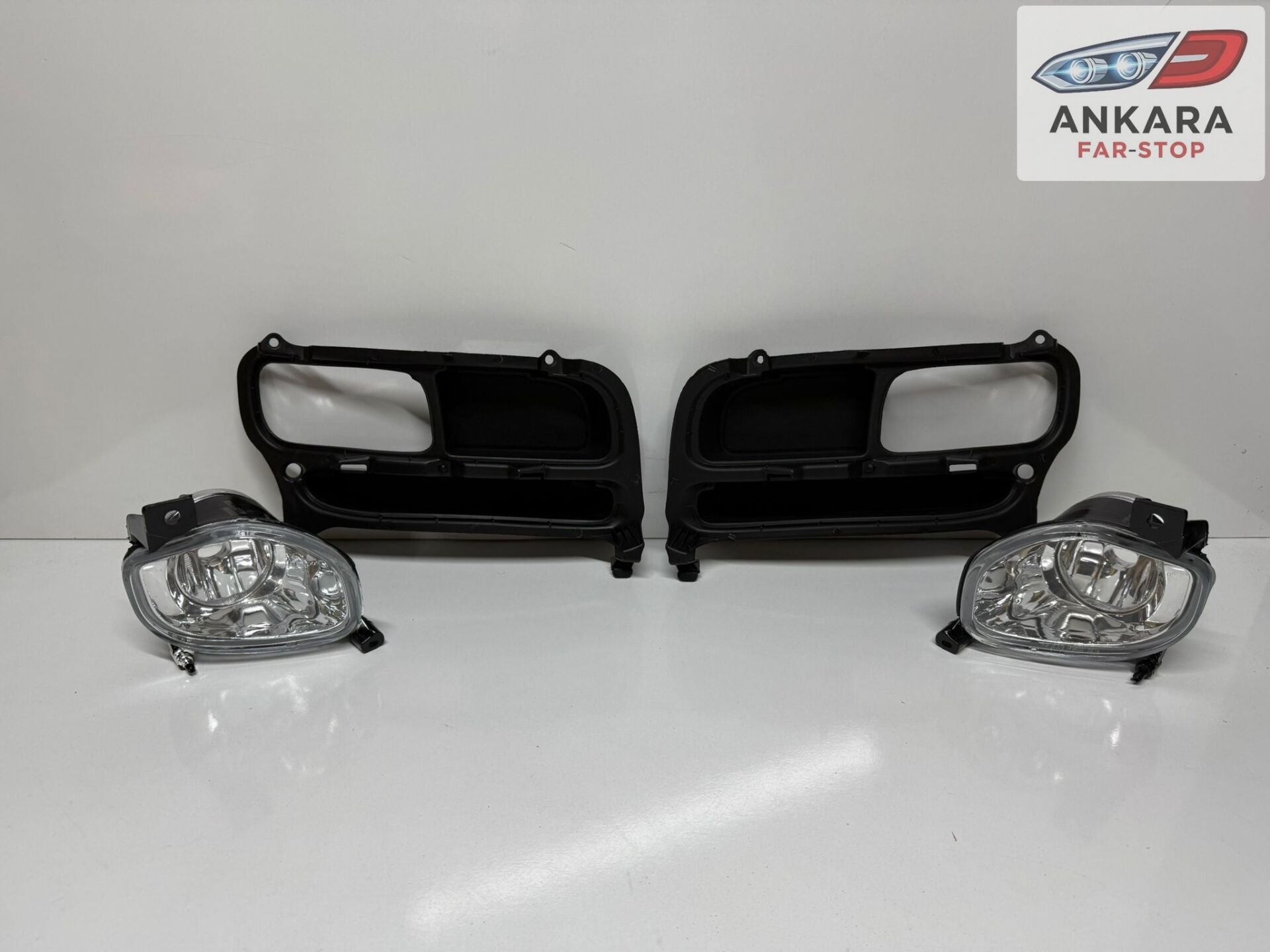 TOYOTA AVENSİS 2003 - 2006 SİS LAMBA VE KAPAK TAKIMI ÖN (ÖN SAĞ-SOL 2 SİS - ÖN SAĞ-SOL 2 KAPAK)