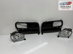 TOYOTA AVENSİS 2003 - 2006 SİS LAMBA VE KAPAK TAKIMI ÖN (ÖN SAĞ-SOL 2 SİS - ÖN SAĞ-SOL 2 KAPAK)