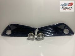 TOYOTA AURİS 2015 - 2018 SİS LAMBA VE KAPAK TAKIMI ÖN (ÖN SAĞ-SOL 2 SİS - ÖN SAĞ-SOL 2 KAPAK)