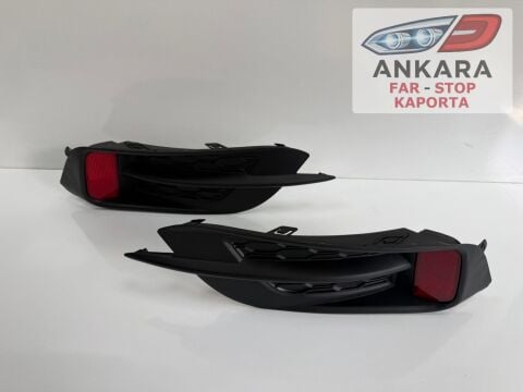HONDA CİVİC FC5 2016 - 2021 ARKA TAMPON REFLEKTÖRÜ VE KAPAĞI SAĞ - SOL SET